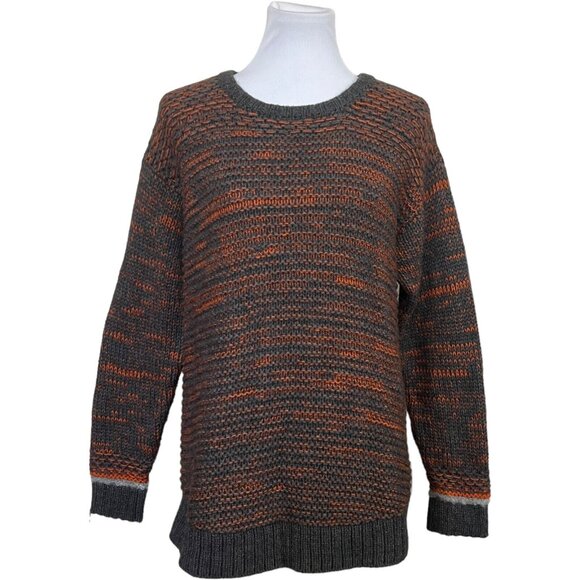 EMILIME Alpaca Wool Blend Sweater Size Medium Made In Peru Grandpa Gorpcore - Picture 2 of 10